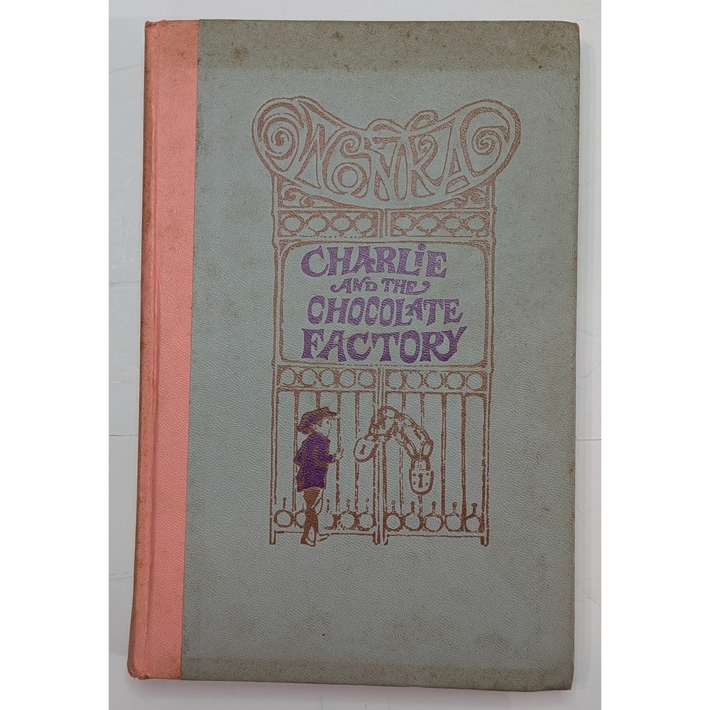 Roald Dahl Charlie and the Chocolate Factory Junior Deluxe Edition Grey Pink